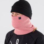 Dope 2x плетена маска за лице 4PZP487 розово
