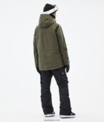 Dope adept w сноуборд яке 4PZP529 маслинено зелено Жени - Image 7