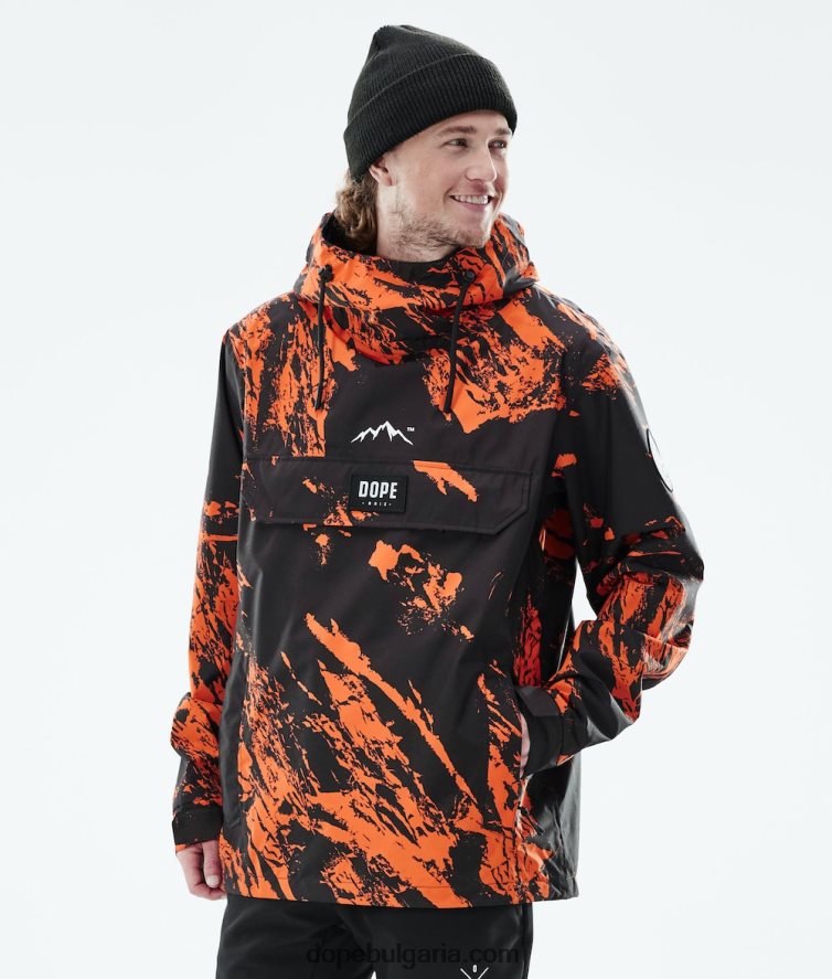 dope_blizzard_light_d18fd0bad0b5_d0b7d0b0_d0bed182d0bad180d0b8d182d0be_4pzp100_d0b1d0bed18f_d0bed180d0b0d0bdd0b6d0b5d0b2d0be_d0bcd1.jpg Dope blizzard light яке за открито 4PZP100 боя оранжево мъже - Image 1
