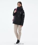 Dope blizzard light w външно яке с пълен цип 4PZP661 черен Жени - Image 3