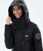 Dope blizzard light w външно яке с пълен цип 4PZP661 черен Жени - Image 7