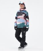Dope blizzard w яке за сноуборд 4PZP545 парченца светло синьо приглушено розово Жени - Image 4