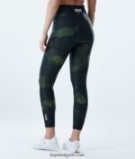 Dope високи клинове 4PZP771 зелен камуфлаж Жени