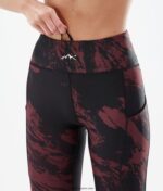 Dope високи технологични клинове 4PZP789 боя бордо Жени - Image 6