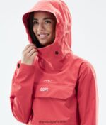 Dope дъждовно яке с дъждовно яке 4PZP671 корал Жени - Image 6