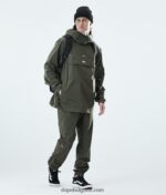 Dope дъждовно яке Drizard 4PZP154 маслинено зелено мъже - Image 3