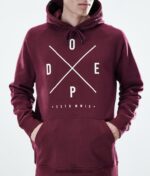 Dope ежедневна качулка 4PZP297 2x нагоре бордо мъже - Image 7