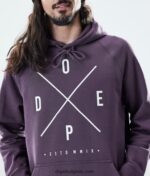Dope ежедневна качулка 4PZP301 2 пъти по-избледняло грозде мъже - Image 6