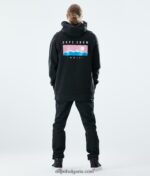 Dope ежедневна качулка 4PZP306 диапазон черен мъже - Image 3