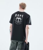 Dope ежедневна тениска 4PZP345 дланово черно мъже