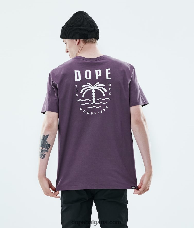 dope_d0b5d0b6d0b5d0b4d0bdd0b5d0b2d0bdd0b0_d182d0b5d0bdd0b8d181d0bad0b0_4pzp354_d0bfd0b0d0bbd0bcd0bed0b2d0be_d0b8d0b7d0b1d0bbd.jpg Dope ежедневна тениска 4PZP354 палмово избледняло грозде мъже - Image 1