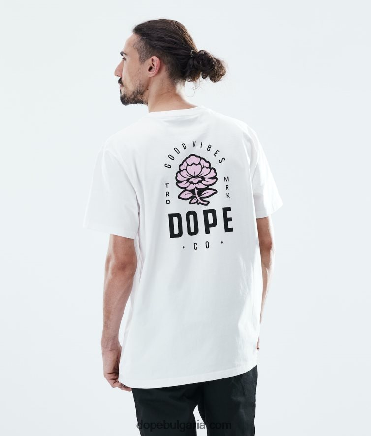 dope_d0b5d0b6d0b5d0b4d0bdd0b5d0b2d0bdd0b0_d182d0b5d0bdd0b8d181d0bad0b0_4pzp357_d0b1d18fd0bbd0b0_d180d0bed0b7d0b0_d0bcd18ad0b6.jpg Dope ежедневна тениска 4PZP357 бяла роза мъже - Image 1