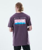 Dope ежедневна тениска 4PZP363 гама избледняло грозде мъже