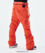 Dope емблематични панталони за сноуборд 2021 г 4PZP234 оранжево мъже - Image 3