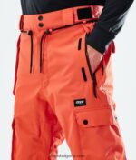 Dope емблематични панталони за сноуборд 2021 г 4PZP234 оранжево мъже - Image 8