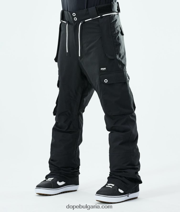 dope_d0b5d0bcd0b1d0bbd0b5d0bcd0b0d182d0b8d187d0bdd0b8_d0bfd0b0d0bdd182d0b0d0bbd0bed0bdd0b8_d0b7d0b0_d181d0bdd0bed183d0b1d0.jpg Dope емблематични панталони за сноуборд 2021 г 4PZP164 черен мъже - Image 1