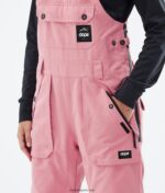 Dope известни панталони b.i.b w сноуборд 4PZP691 розово Жени - Image 4