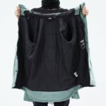 Dope изолирано яке със среден слой 4PZP678 избеляло зелено Жени - Image 2