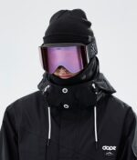 Dope мерни ски очила 4PZP255 черно с черно розово огледало - Image 3