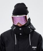 Dope мерни ски очила 4PZP260 бяло с бяло розово огледало - Image 7