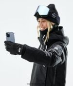 Dope мощни ски ръкавици 4PZP436 Черно бяла - Image 6