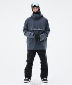 Dope наследено яке за сноуборд 4PZP44 метално синьо мъже - Image 4