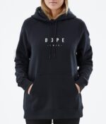 Dope обикновен w hoodie 4PZP850 връх черен Жени - Image 6