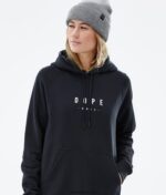Dope обикновен w hoodie 4PZP850 връх черен Жени - Image 7