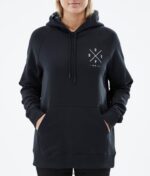 Dope обикновен w hoodie 4PZP851 2 пъти черно Жени - Image 2