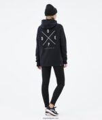 Dope обикновен w hoodie 4PZP851 2 пъти черно Жени - Image 8