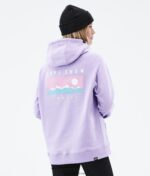 Dope обикновен w hoodie 4PZP852 гама избледняло виолетово Жени