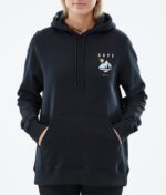 Dope обикновен w hoodie 4PZP854 черен бор Жени - Image 2