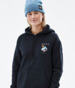 Dope обикновен w hoodie 4PZP854 черен бор Жени - Image 7