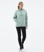 Dope обикновен w hoodie 4PZP858 2 пъти по-избледняло зелено Жени - Image 5