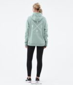 Dope обикновен w hoodie 4PZP858 2 пъти по-избледняло зелено Жени - Image 8
