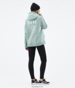Dope обикновен w hoodie 4PZP862 върха избеляло зелено Жени - Image 8