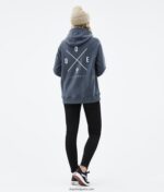 Dope обикновен w hoodie 4PZP866 2x up метален син Жени - Image 4