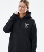 Dope обикновен w hoodie 4PZP868 черен връх Жени - Image 3