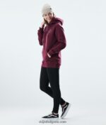 Dope обикновена качулка 4PZP863 2x нагоре бордо Жени - Image 4