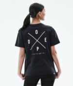 Dope обикновена тениска 4PZP881 2 пъти черно Жени