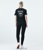 Dope обикновена тениска 4PZP887 дланово черно Жени - Image 4