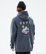 Dope обща качулка 4PZP286 борово метално синьо мъже