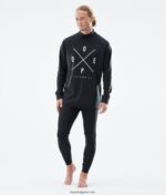 Dope панталон с основен слой 4PZP261 2 пъти черно мъже - Image 3
