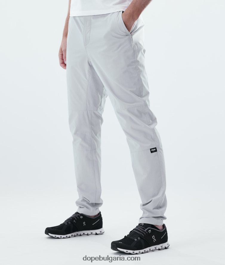 dope_d0bfd0b0d0bdd182d0b0d0bbd0bed0bd_rover_tech_outdoor_4pzp237_d181d0b2d0b5d182d0bbd0be_d181d0b8d0b2_d0bcd18ad0b6d0b5.jpg Dope панталон rover tech outdoor 4PZP237 светло сив мъже - Image 1