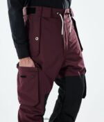 Dope панталони за сноуборд adept 2021 4PZP207 бордо/черно мъже - Image 5