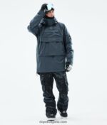 Dope подобно на сноуборд яке за 2021 г 4PZP134 метално синьо мъже - Image 4