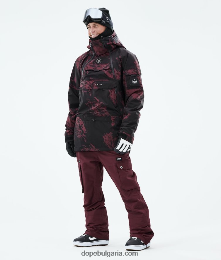 Dope подобно на сноуборд яке за 2021 г 4PZP52 боя бордо мъже - Image 6