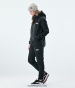 Dope полет с качулка с пълен цип 4PZP864 черен Жени - Image 3
