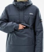 Dope пуф яке за сноуборд 4PZP96 метално синьо мъже - Image 10