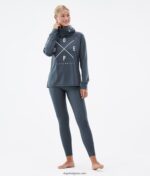 Dope сгушете се с основния слой отгоре 4PZP836 2x up метален син Жени - Image 4